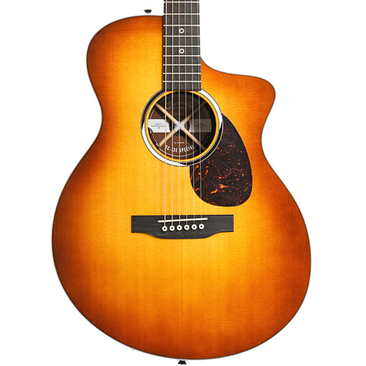 Image 2 of Martin SC-13E Special Burst Cutaway Guitar & Case, LR Baggs Element Pickup- SKU# SC13ESP-SB : Product Type Flat-top Guitars : Elderly Instruments