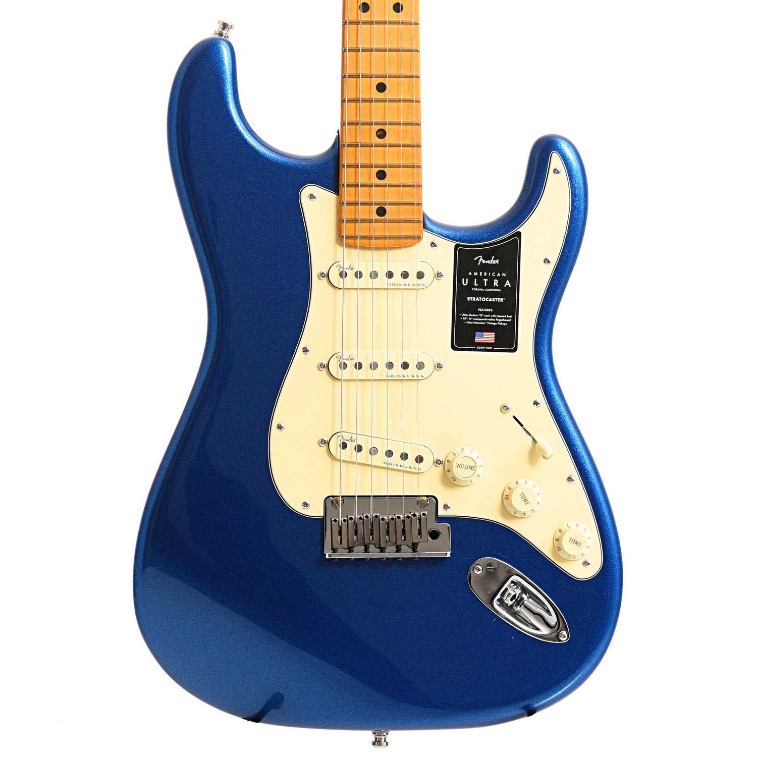 Front of Fender American Ultra Stratocaster