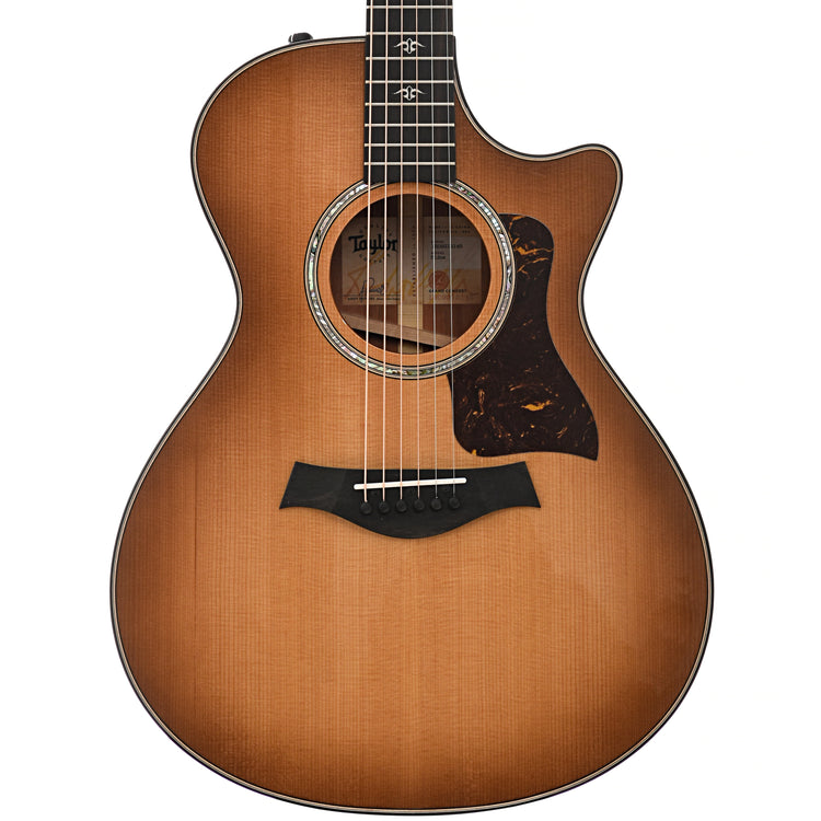 Front of Taylor 512ce Acoustic 