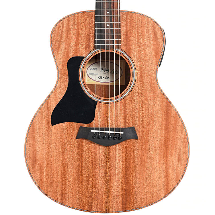 Image 1 of Taylor GS Mini-e Mahogany & Bag, Left Handed- SKU# GSMINIEMLH : Product Type Flat-top Guitars : Elderly Instruments