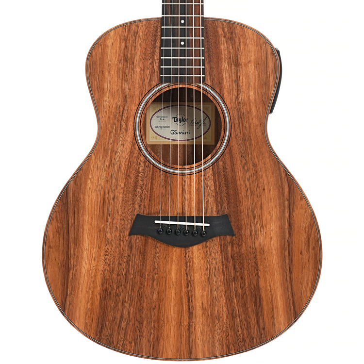 Image 1 of Taylor GS Mini-e Koa 6-String Acoustic Guitar & Gigbag, Left Handed- SKU# GSMINIEKLH : Product Type Flat-top Guitars : Elderly Instruments