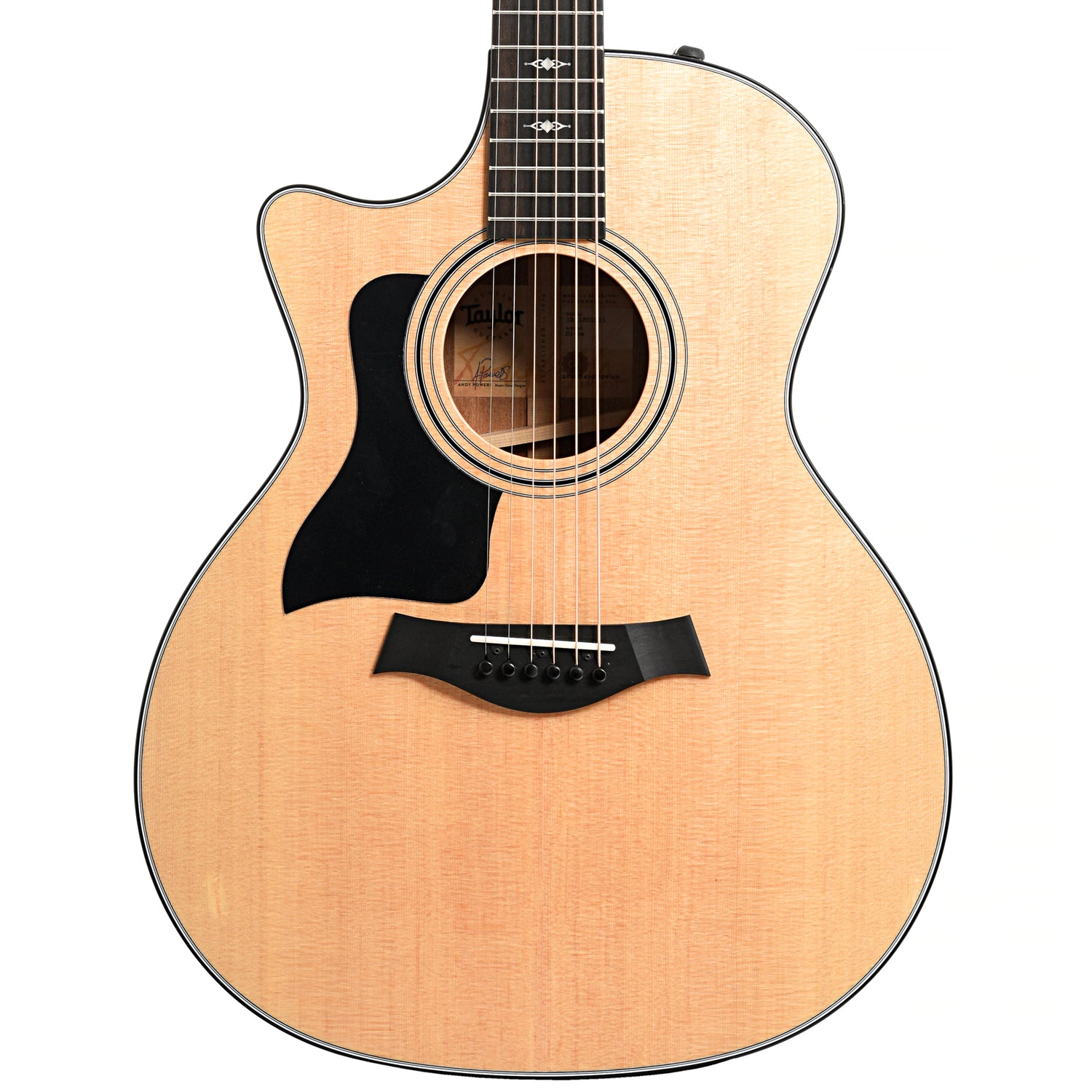 front of Taylor 314ce Left Handed