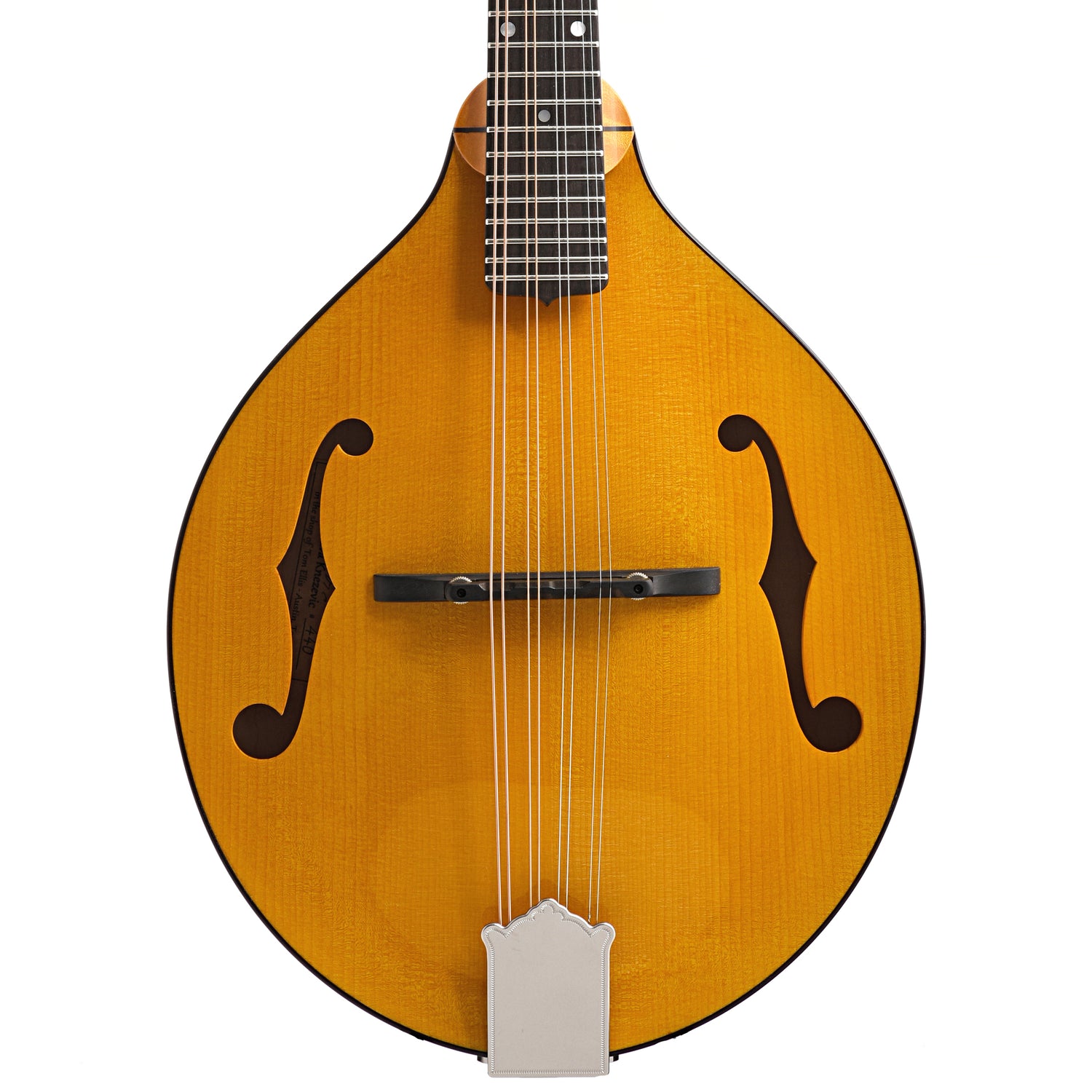 Image 4 of Pava Player Model A-Mandolin & Case, Amber - SKU# PPL-AMBER : Product Type Mandolins : Elderly Instruments