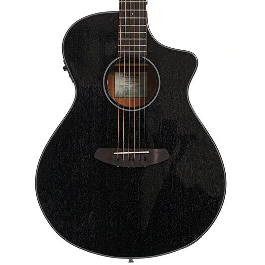 Front of Breedlove Eco Collection Rainforest S Concert Orchid CE African mahogany