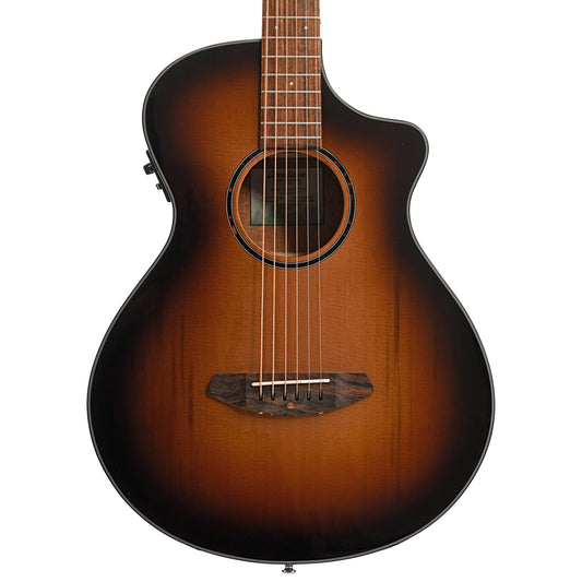 Image 2 of Breedlove Discovery S Concertina Edgeburst CE Red Cedar-African Mahogany Acoustic-Electric Guitar - SKU# DSCA44CERCAM : Product Type Flat-top Guitars : Elderly Instruments