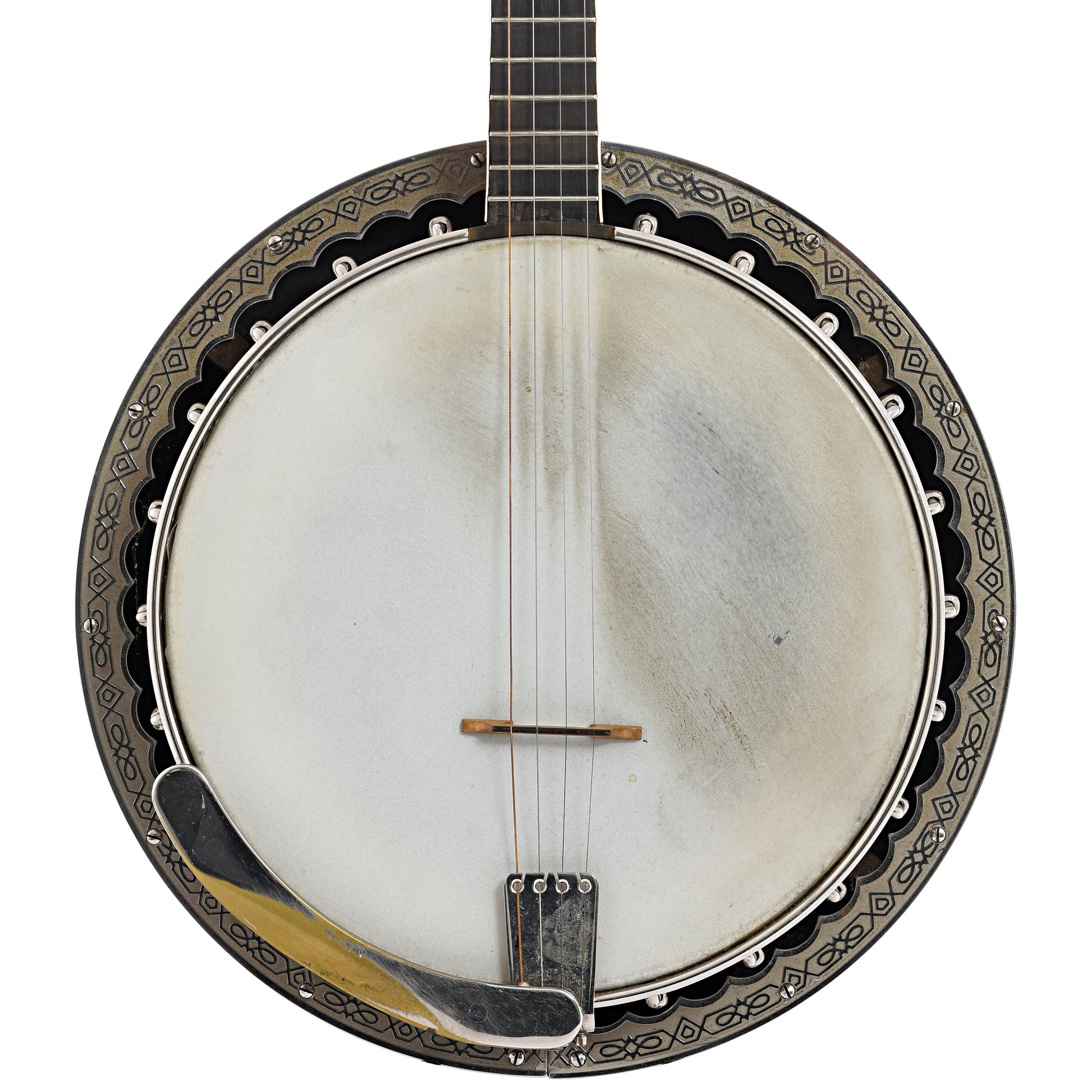 Front of Washburn Style 5177 "Dasant" Tenor Banjo 