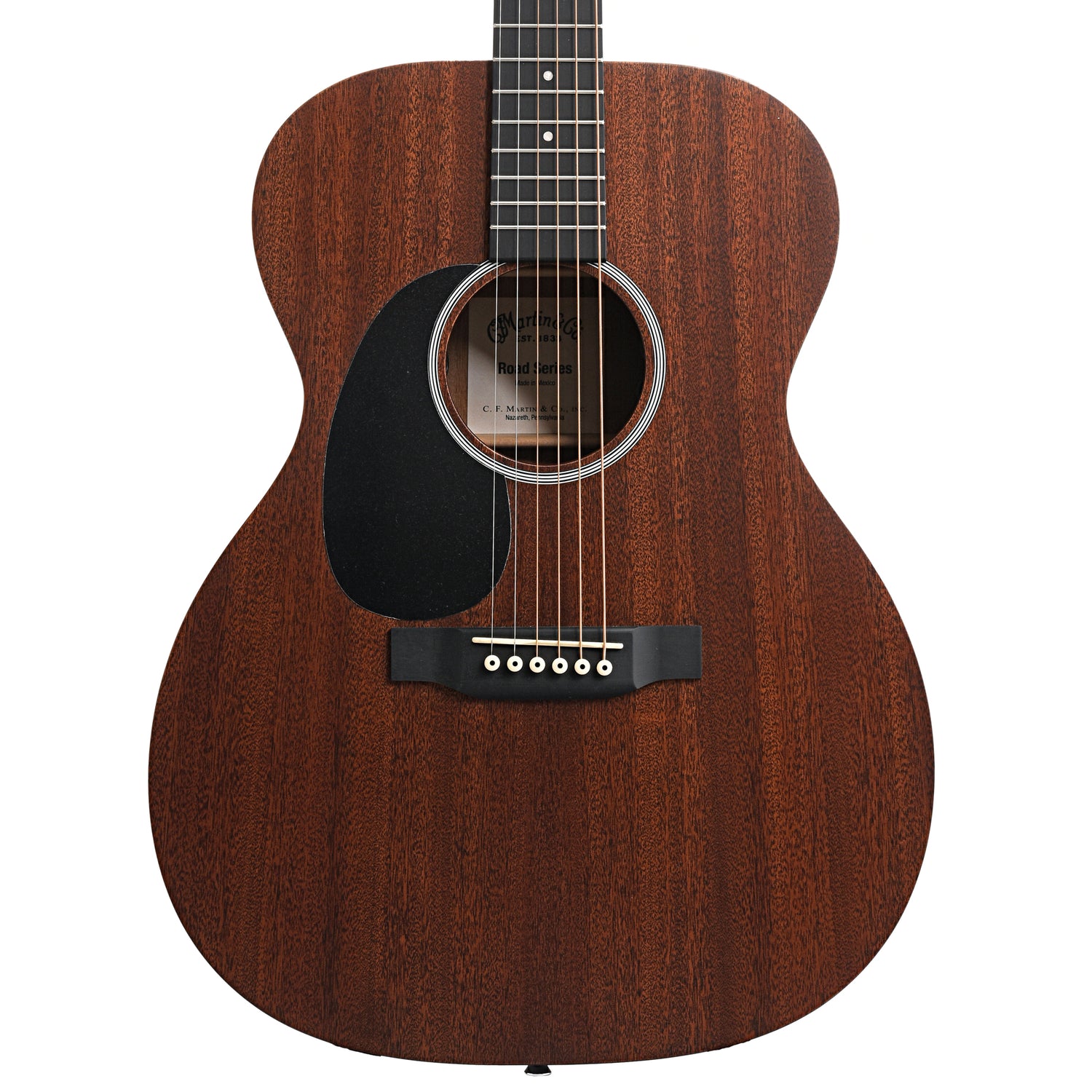 Image 4 of Martin 00010E Lefthanded Sapele Guitar & Gigbag, Fishman MXT Pickup - SKU# 00010EL : Product Type Flat-top Guitars : Elderly Instruments