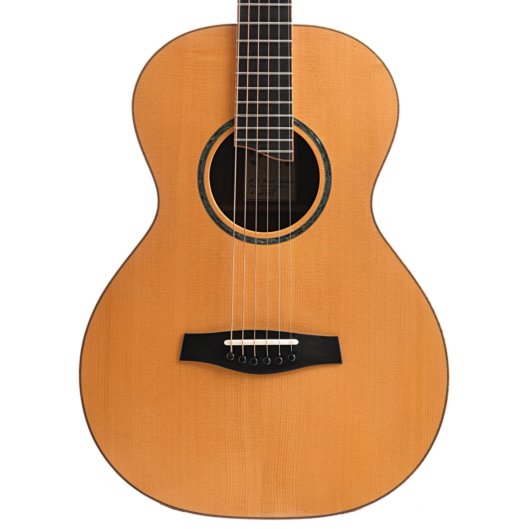 Image 5 of H.G. Leach "Kirby" Model (c.2002) - SKU# 20U-208177 : Product Type Flat-top Guitars : Elderly Instruments