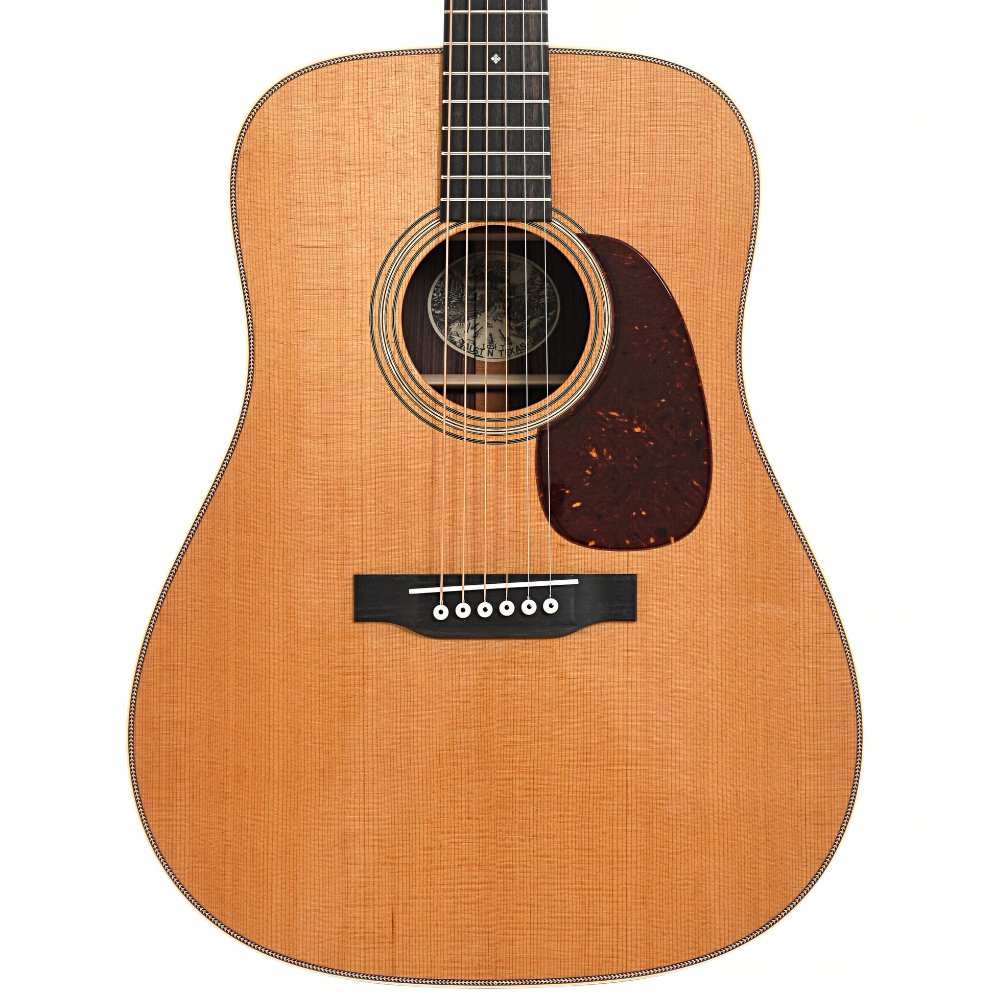 Front of Collings D2HT Traditional Series