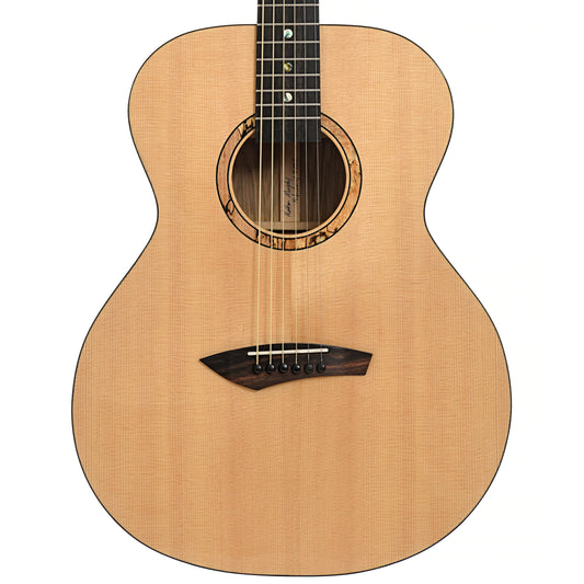 Front of Zamar Instruments Journeyman OM 