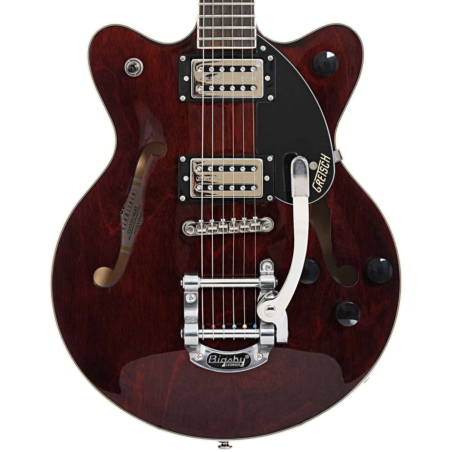 Image 1 of Gretsch G2655T Streamliner Center Block Jr. with Bigsby, Walnut Stain- SKU# G2655TWS : Product Type Hollow Body Electric Guitars : Elderly Instruments