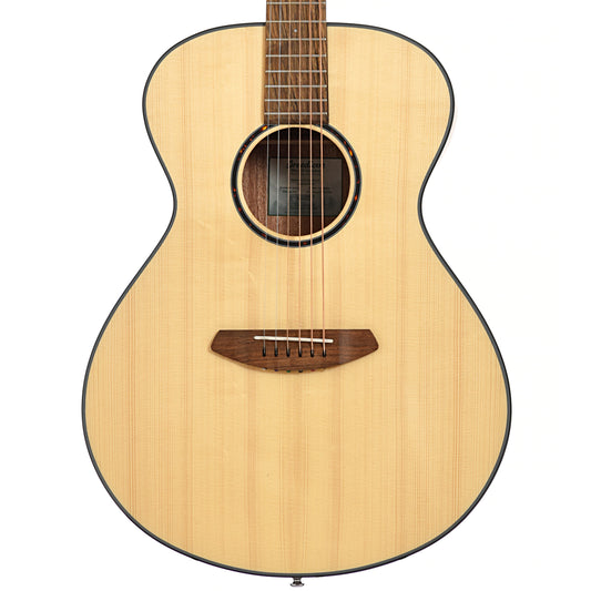 Front of Breedlove Eco Collection Discovery S Concert LH European-African Mahogany