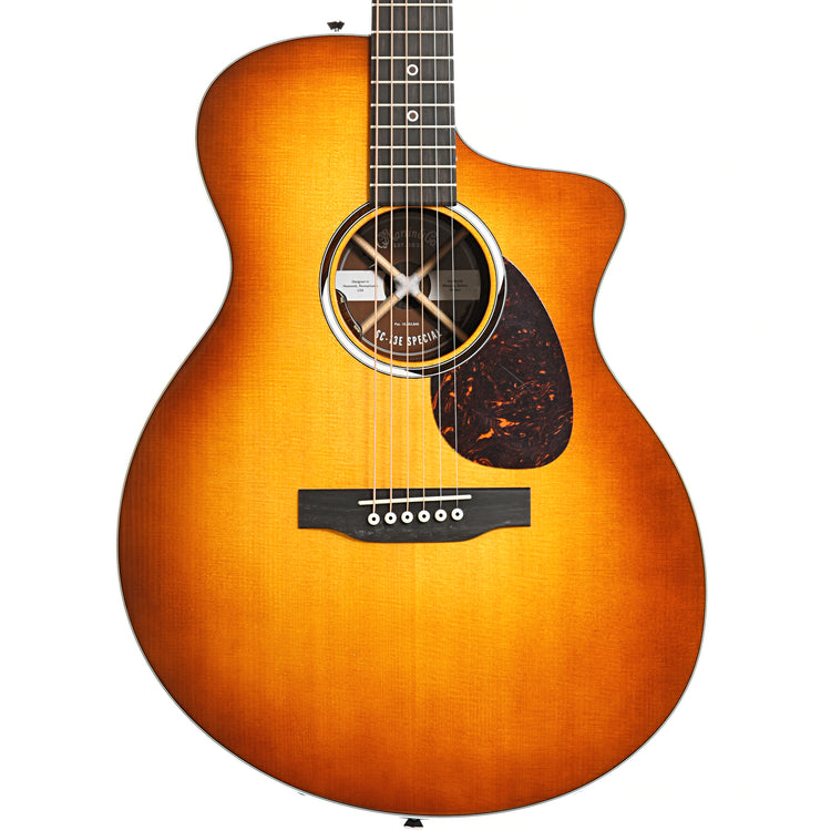 Image 1 of Martin SC-13E Special Burst Cutaway Guitar & Case, LR Baggs Element Pickup- SKU# SC13ESP-SB : Product Type Flat-top Guitars : Elderly Instruments