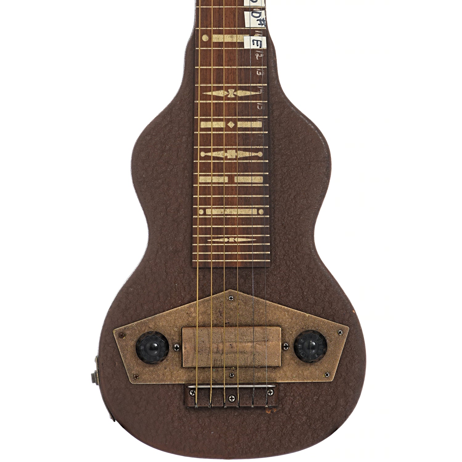 Front of Mastertone Special MEH-100 Lap Steel 