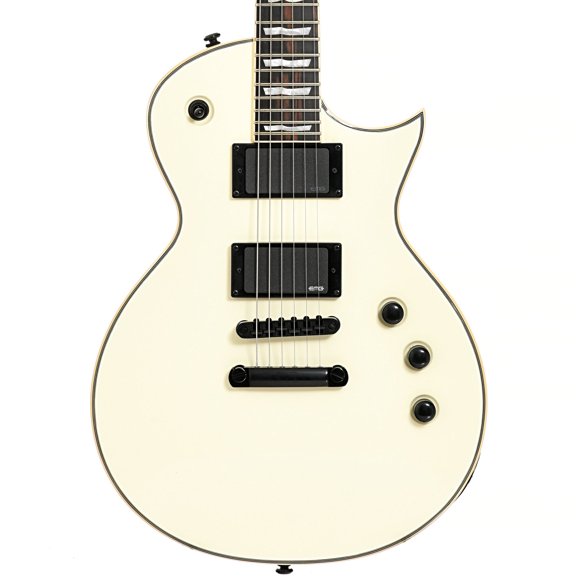 Image 1 of ESP LTD EC-401 Electric Guitar, Olympic White- SKU# EC401-OW : Product Type Solid Body Electric Guitars : Elderly Instruments