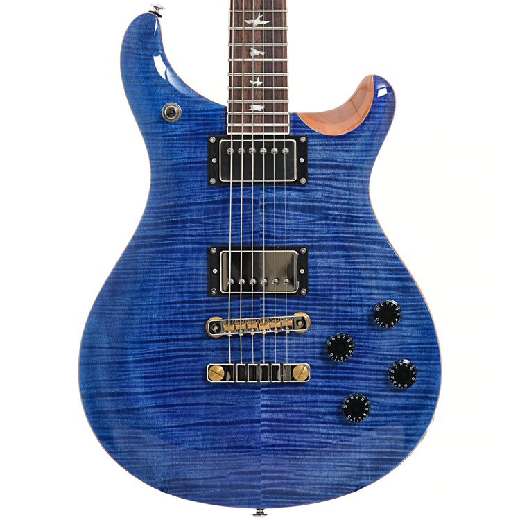 Front of PRS SE McCarty 594, Faded Blue