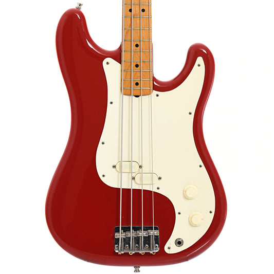 Front of Fender Bullet Electric Bass