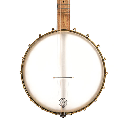 Image 1 of Pisgah Banjo Co. 12" Walnut Possum Openback Banjo, Short Scale - SKU# PP12SHORT-WAL : Product Type Open Back Banjos : Elderly Instruments