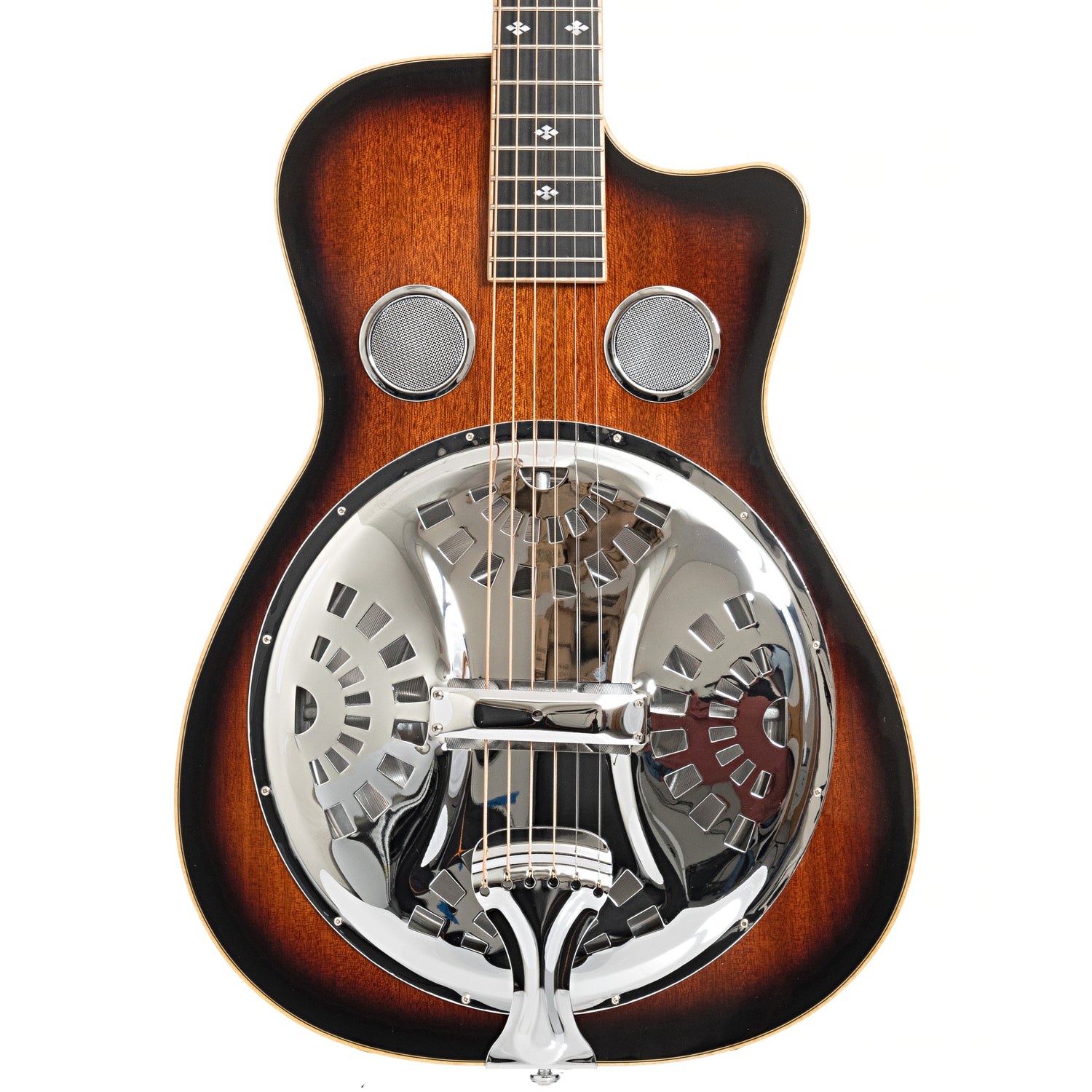 Image 2 of Beard Gold Tone PBR-CA Mahogany Cutaway Resophonic Guitar & Case - SKU# BGT5R : Product Type Resonator & Hawaiian Guitars : Elderly Instruments