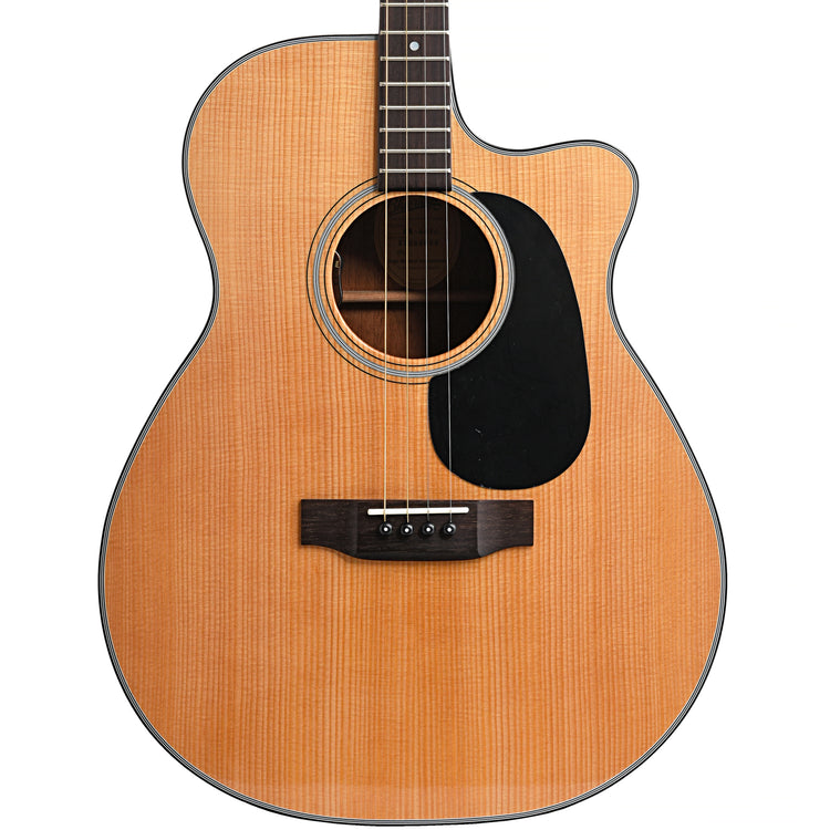 Front of Blueridge Contemporary Series BR-40TCE Tenor Cutaway Acoustic / Electric Guitar