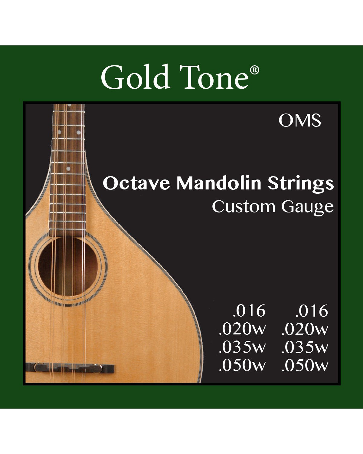 Image 1 of Gold Tone Octave Mandolin / Mandola Strings - SKU# GTOMS : Product Type Strings : Elderly Instruments