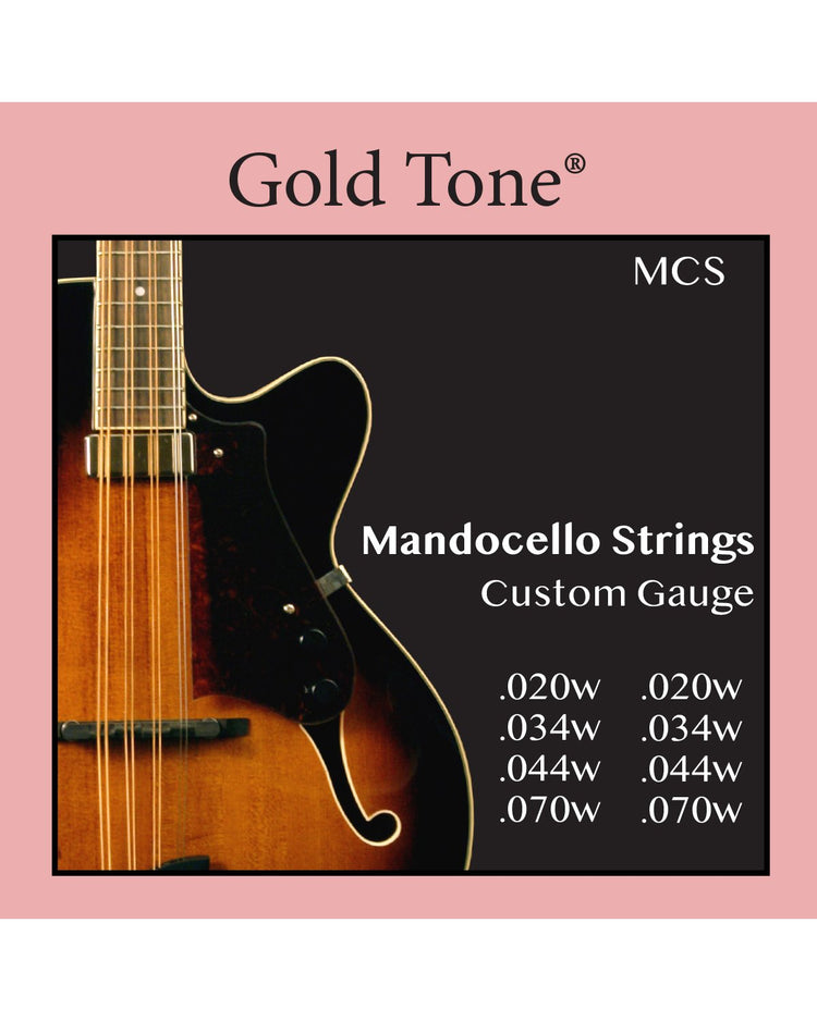 Image 1 of Gold Tone Mandocello String Set - SKU# GTMCS : Product Type Strings : Elderly Instruments