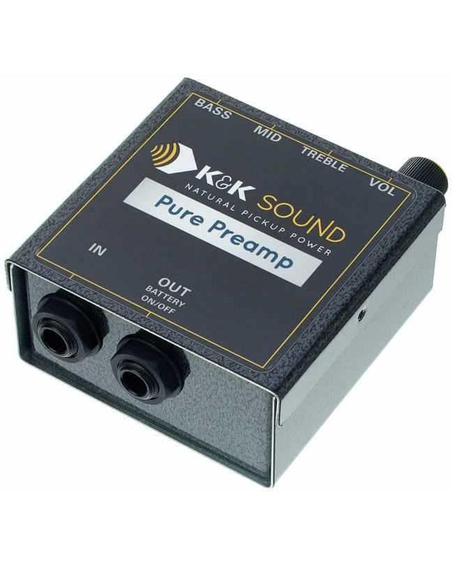 Front and Side of K&K Pure Preamp