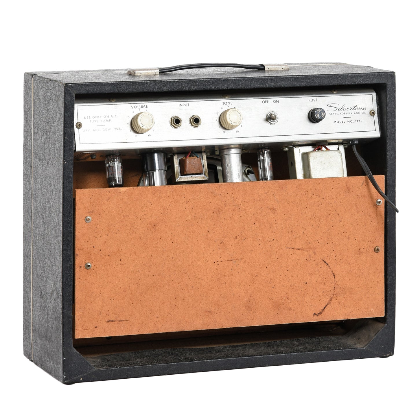 Image 3 of Silvertone Model 1471 (c.1962)- SKU# 130U-210901 : Product Type Amps & Amp Accessories : Elderly Instruments