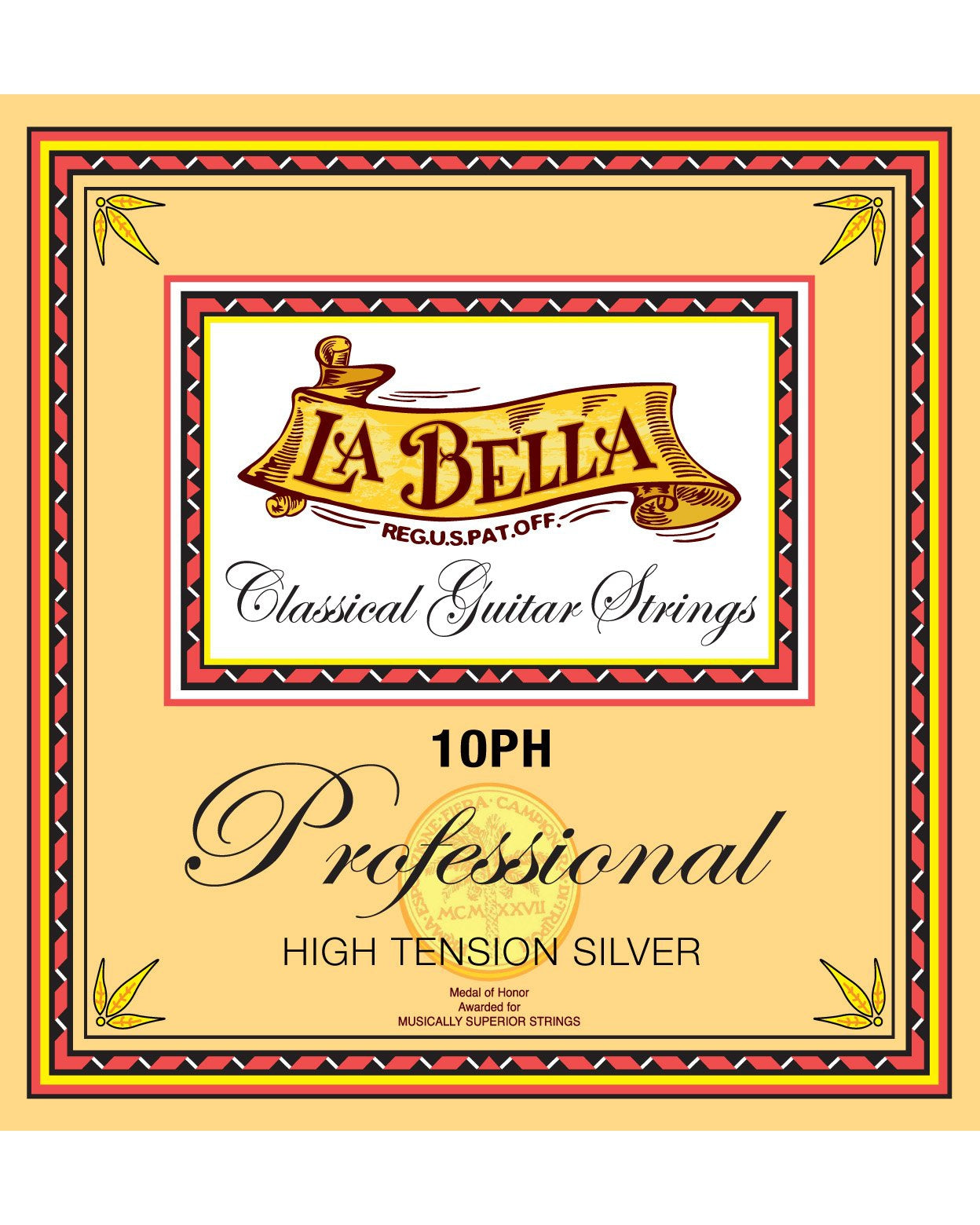 Image 1 of La Bella 10PH Professional High Tension Classical Guitar Strings - SKU# 10PH : Product Type Strings : Elderly Instruments