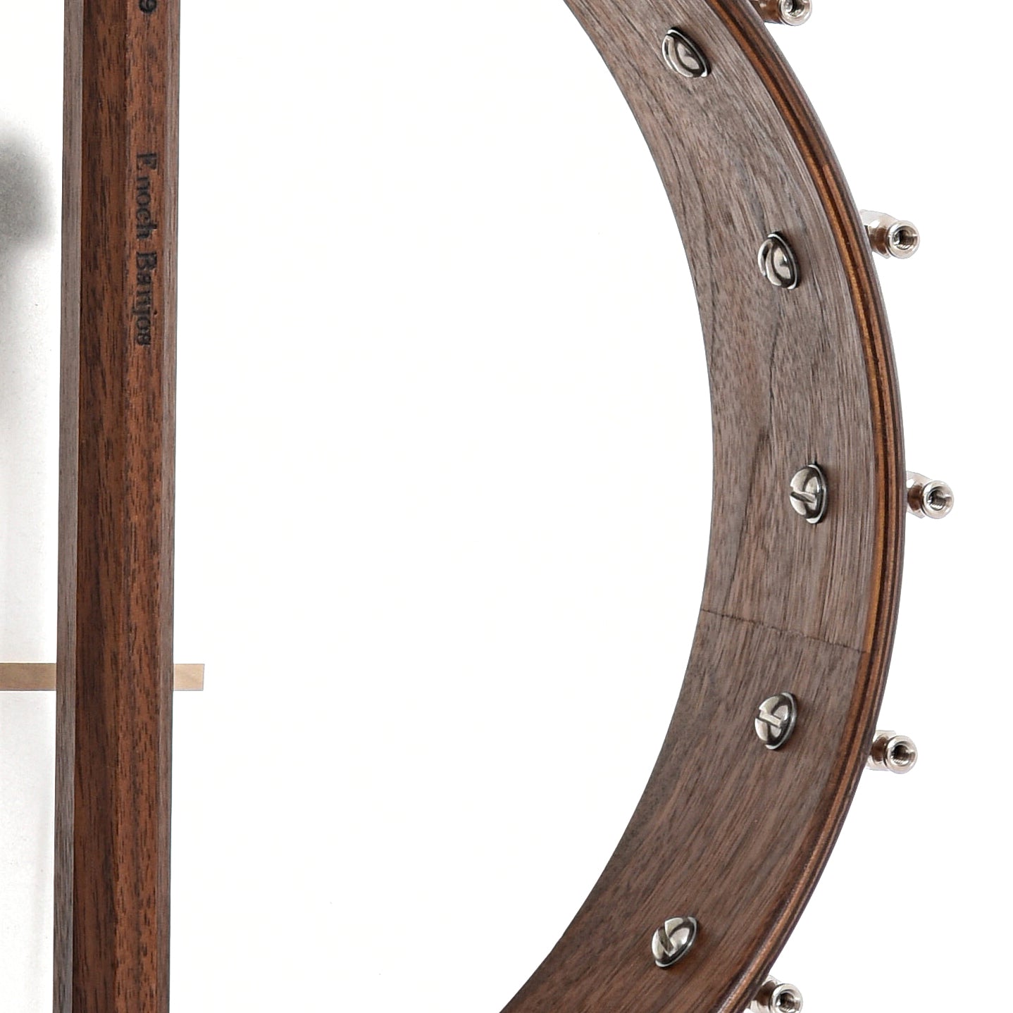 Inside Rim of Kevin Enoch 12" Tradesman Banjo 