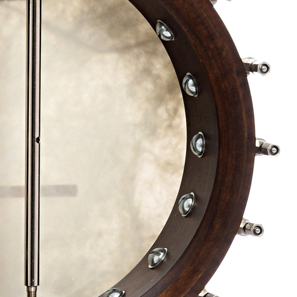 Inside rim of Capek Soprano Banjo-Ukulele