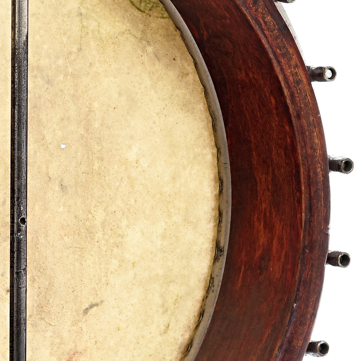 Inside rim of Gibson TB-0 Tenor Banjo (1924)