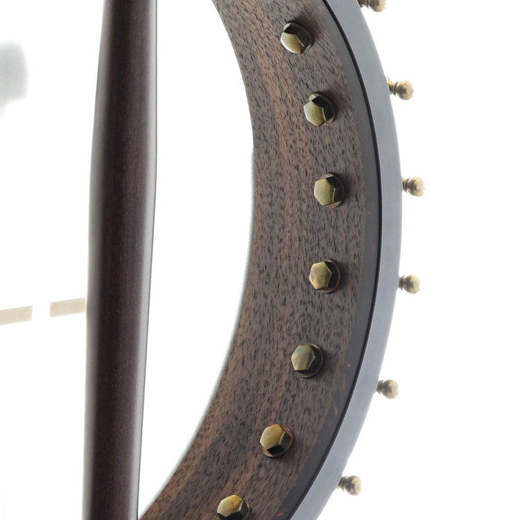 Image 9 of Ome Flora 11" Openback Banjo & Case, Walnut - SKU# FLORA-WAL11 : Product Type Open Back Banjos : Elderly Instruments