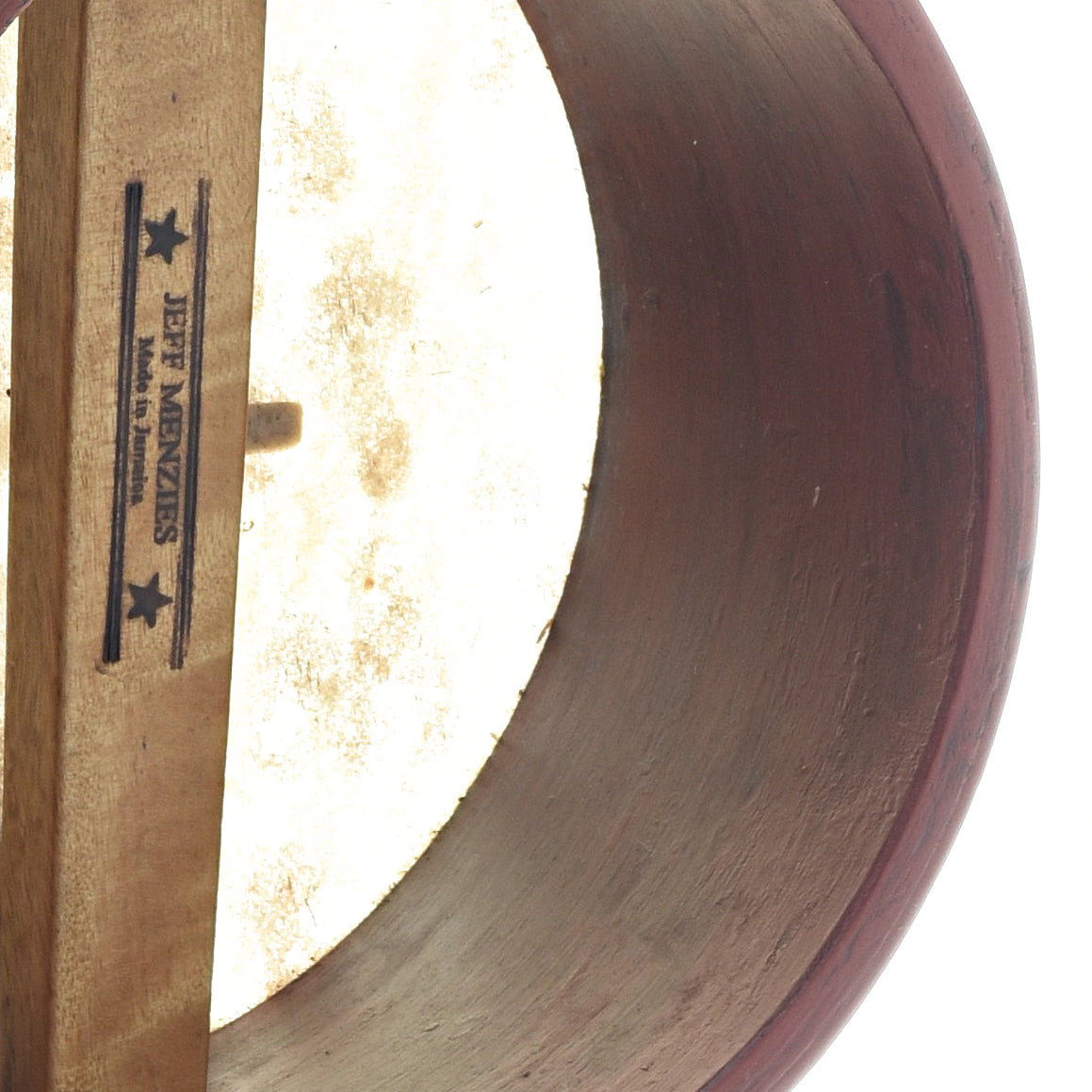 Image 9 of Menzies Short Scale Fretless Tackhead Banjo, #399 - SKU# MTB51-399 : Product Type Open Back Banjos : Elderly Instruments