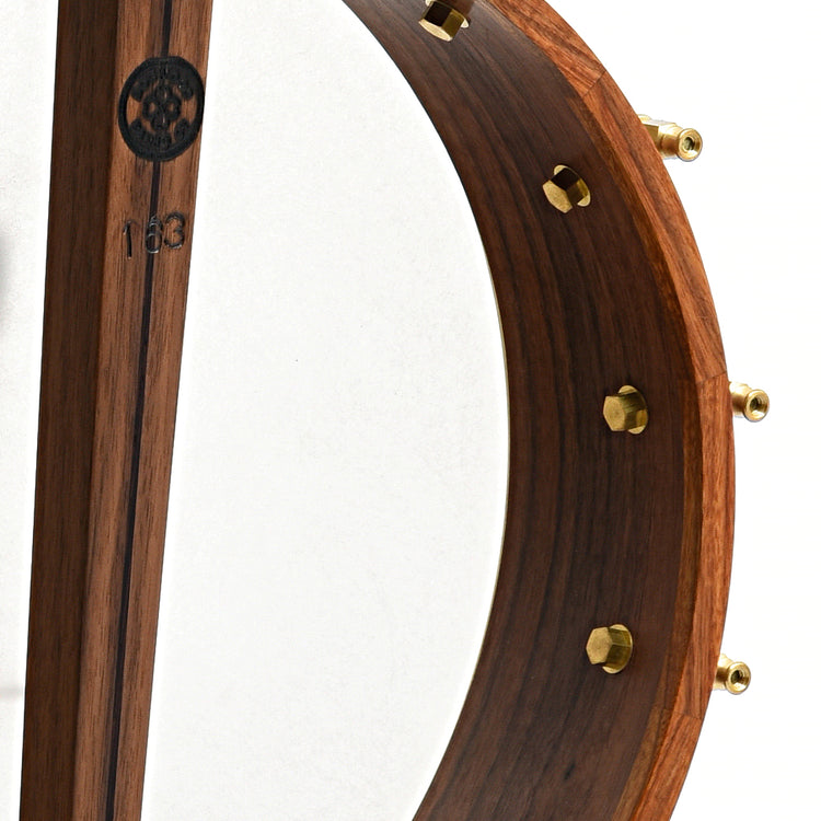 Image 9 of Dogwood Banjo Co. 12" Openback Banjo, No. 163 - SKU# DW163 : Product Type Open Back Banjos : Elderly Instruments