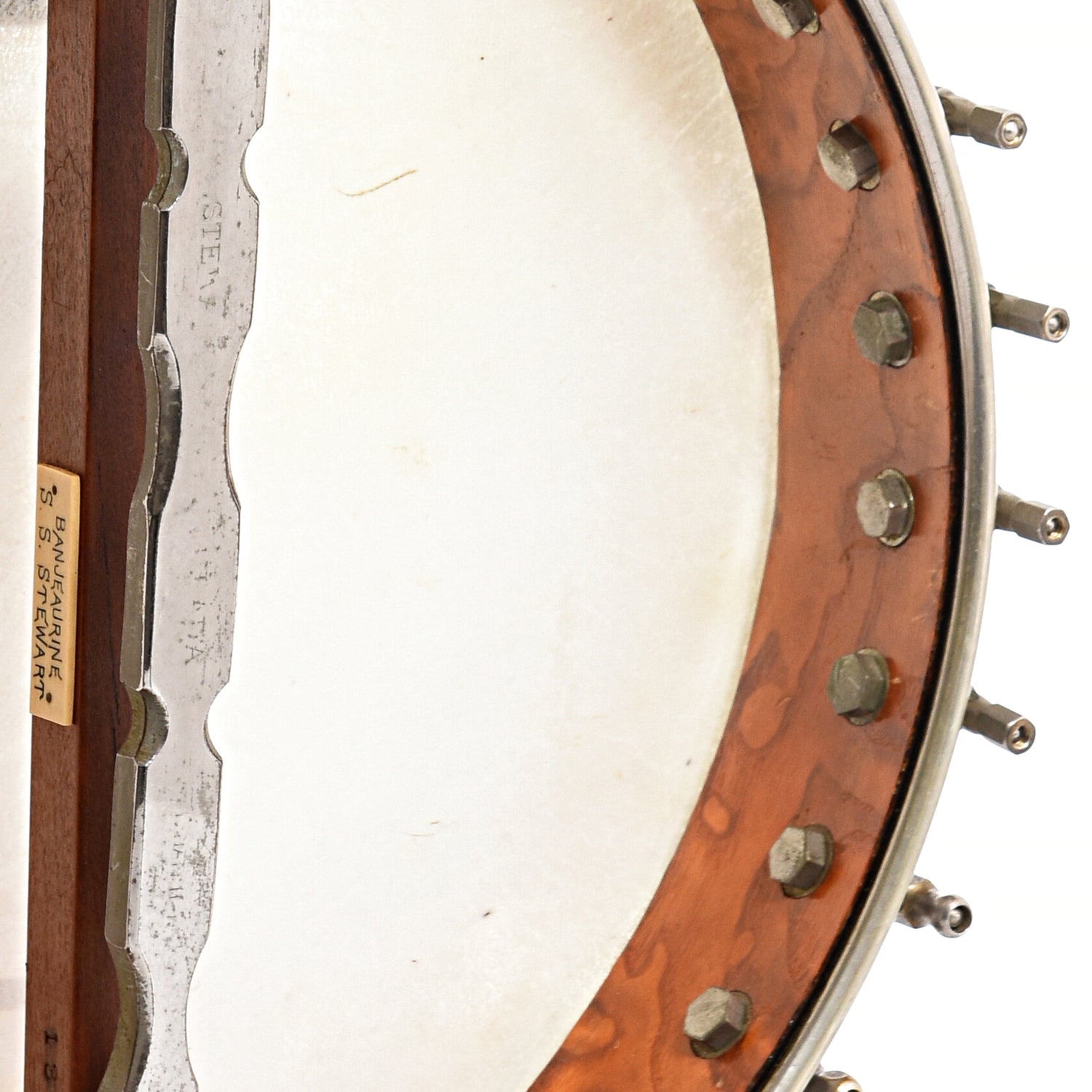 Image 9 of S.S. Stewart Imperial No. 2 Banjeaurine (c.1892) - SKU# 60U-208296 : Product Type Open Back Banjos : Elderly Instruments