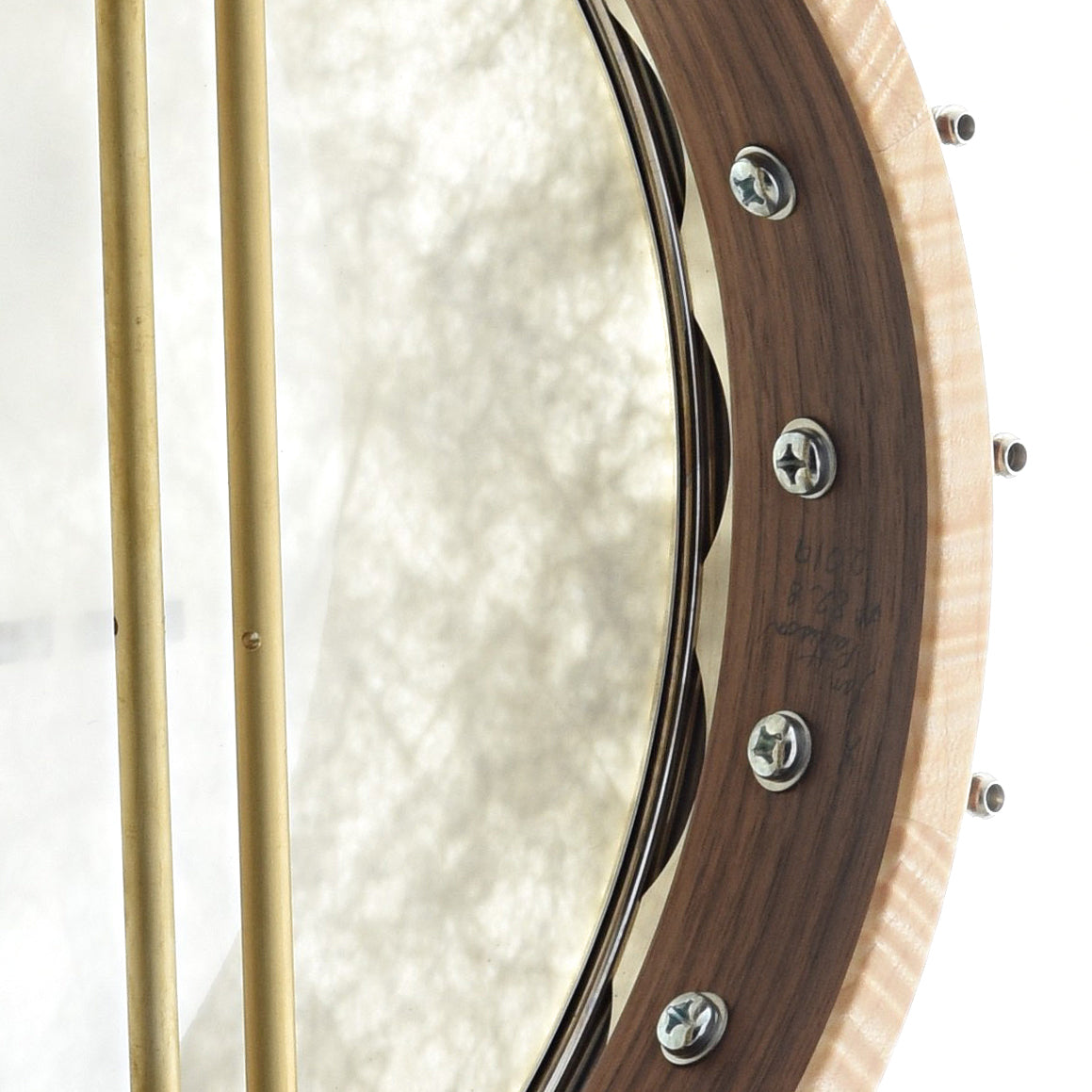 Image 10 of Pattison 12" Whyte Laydie Banjo, Walnut - SKU# PWL3 : Product Type Open Back Banjos : Elderly Instruments