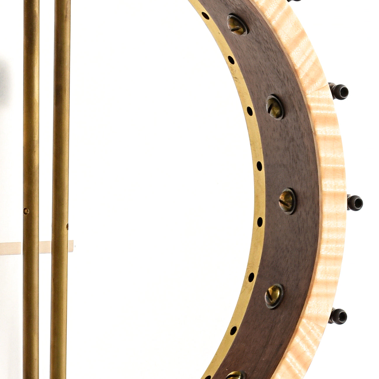 Image 11 of Pattison 12" Tubaphone Banjo, Walnut - SKU# PTU1 : Product Type Open Back Banjos : Elderly Instruments