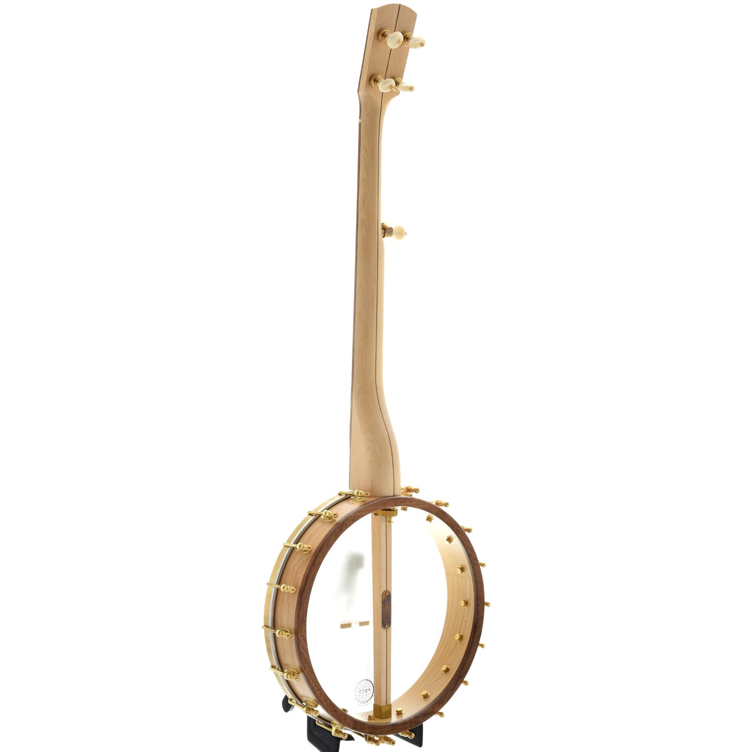 Image 11 of Pisgah Banjo Co. 12" Maple Appalachian Openback Banjo, Standard Scale - SKU# PAPMSTD-195609 : Product Type Open Back Banjos : Elderly Instruments