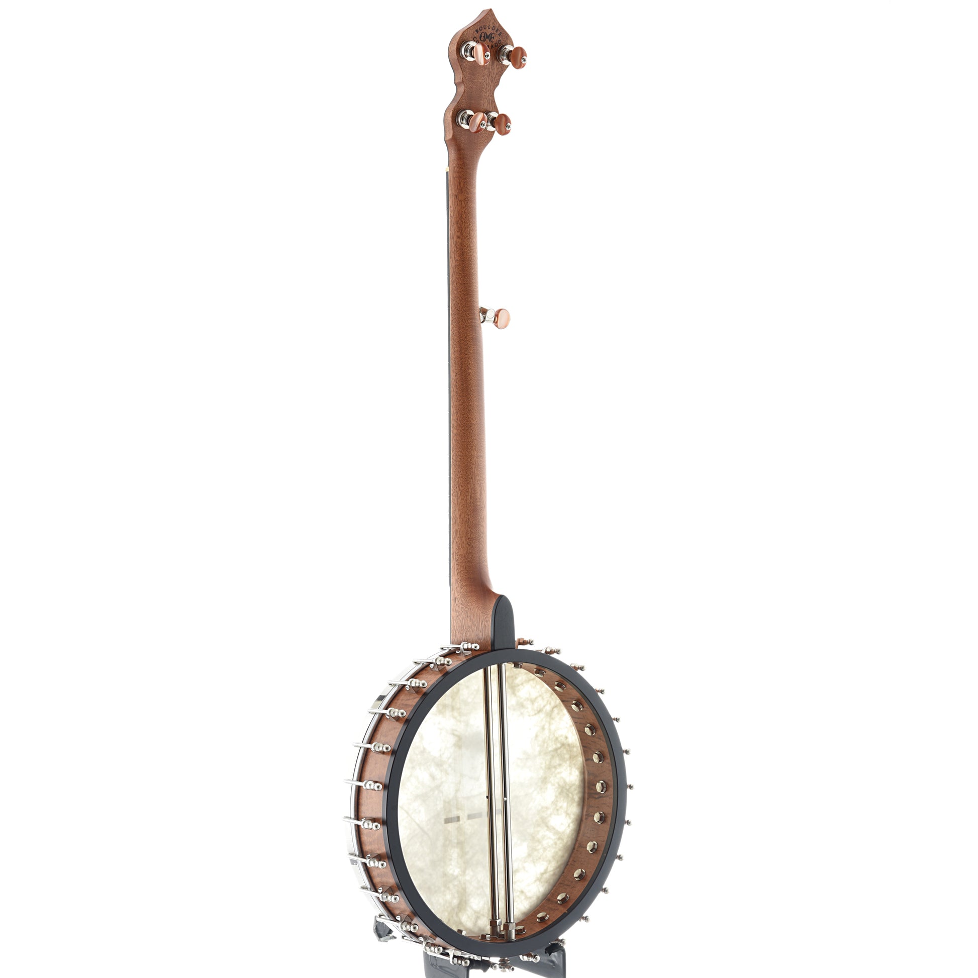 Image 11 of Ome Jubilee 12" Openback Banjo & Case, Mahogany Neck - SKU# JUB-MAH : Product Type Open Back Banjos : Elderly Instruments