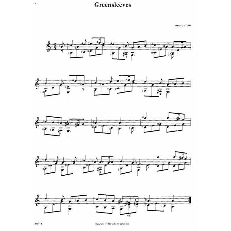Image 2 of Solos for Classical Guitar - 135 Repertoire Pieces - SKU# 12-112 : Product Type Media : Elderly Instruments