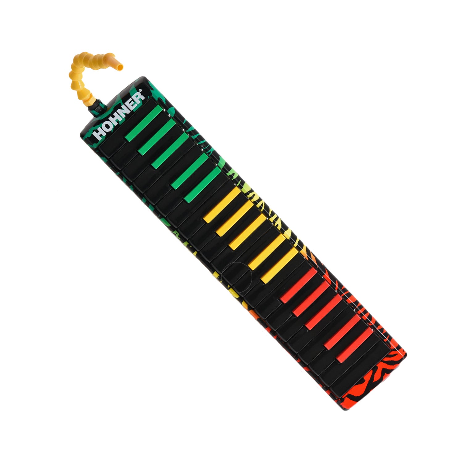 Image 1 of Hohner Airboard 37 37-Key Air-Powered Keyboard, Rasta Design/Colors - SKU# AB37R : Product Type Wind Instruments : Elderly Instruments