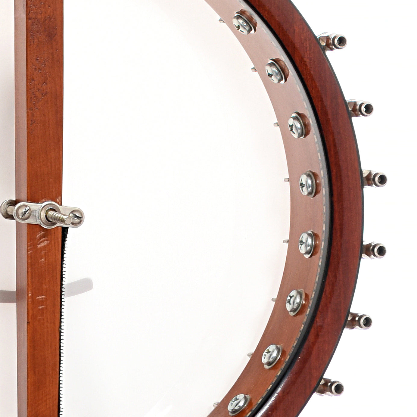 Inside rim of Fairchild Classic  Open Back Banjo
