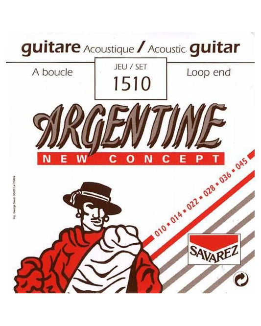 Image 1 of Savarez 1510 Argentine Loop-End Strings, Light Gauge - SKU# 1510 : Product Type Strings : Elderly Instruments