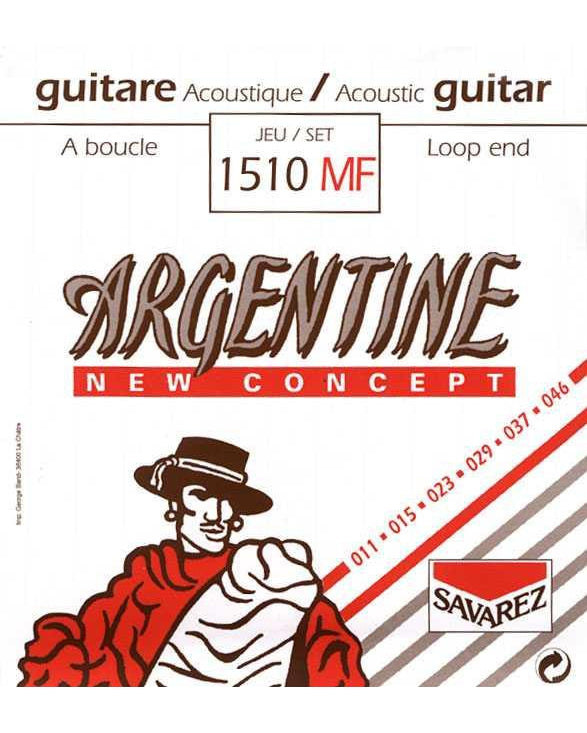 Image 1 of Savarez 1510MF Argentine Loop-End Strings, Medium-Light Gauge - SKU# 1510MF : Product Type Strings : Elderly Instruments