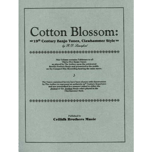Image 1 of Cotton Blossom: 19th Century Solos in Clawhammer Style - SKU# 158-42 : Product Type Media : Elderly Instruments