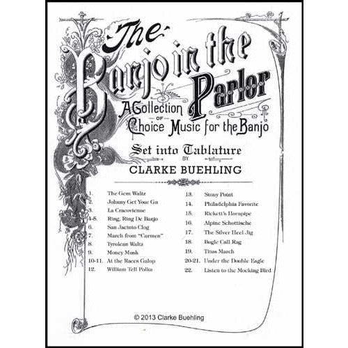 Image 1 of The Banjo in the Parlor: A Collection of Choice Music for the Banjo - SKU# 158-89 : Product Type Media : Elderly Instruments