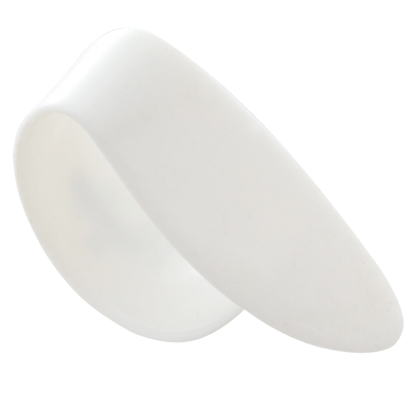 Image 2 of Dunlop White Plastic Thumbpick, Extra Large - SKU# PK27-XL-RHT : Product Type Accessories & Parts : Elderly Instruments