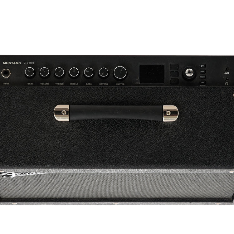 Top controls of Fender Mustang GTX100 Combo Amp 
