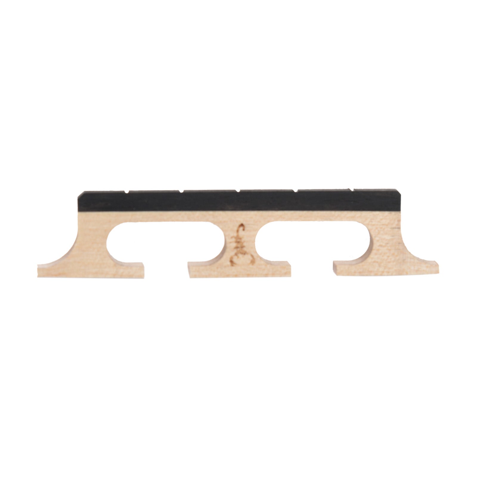 Image 2 of Scorpion Maple 5-String Banjo Bridge, .656" (21/32") Height, Standard Spacing- SKU# SC656-STD : Product Type Accessories & Parts : Elderly Instruments